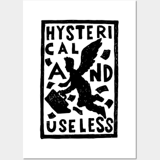 Hysterical and Useless - Let Down - Illustrated Lyrics Posters and Art